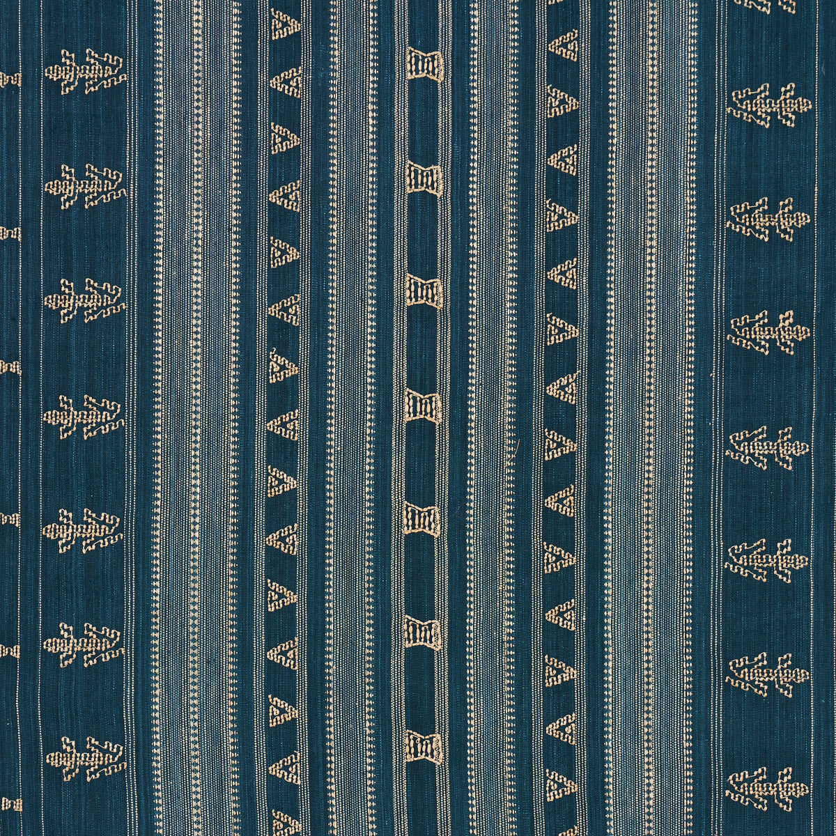 Schumacher | Nima Embroidered Cotton Linen fabric - 84060