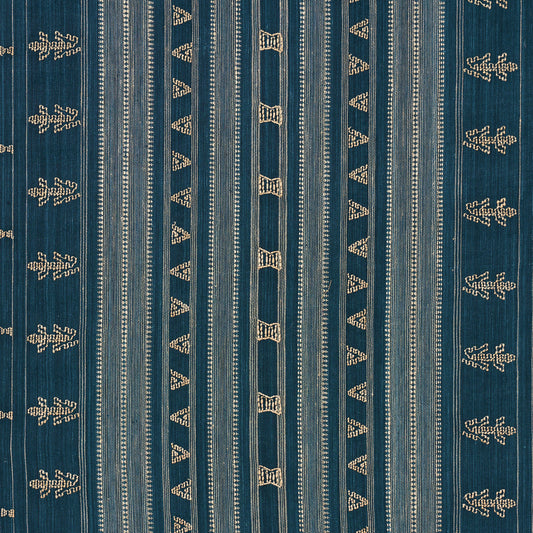 Schumacher | Nima Embroidered Cotton Linen fabric - 84060