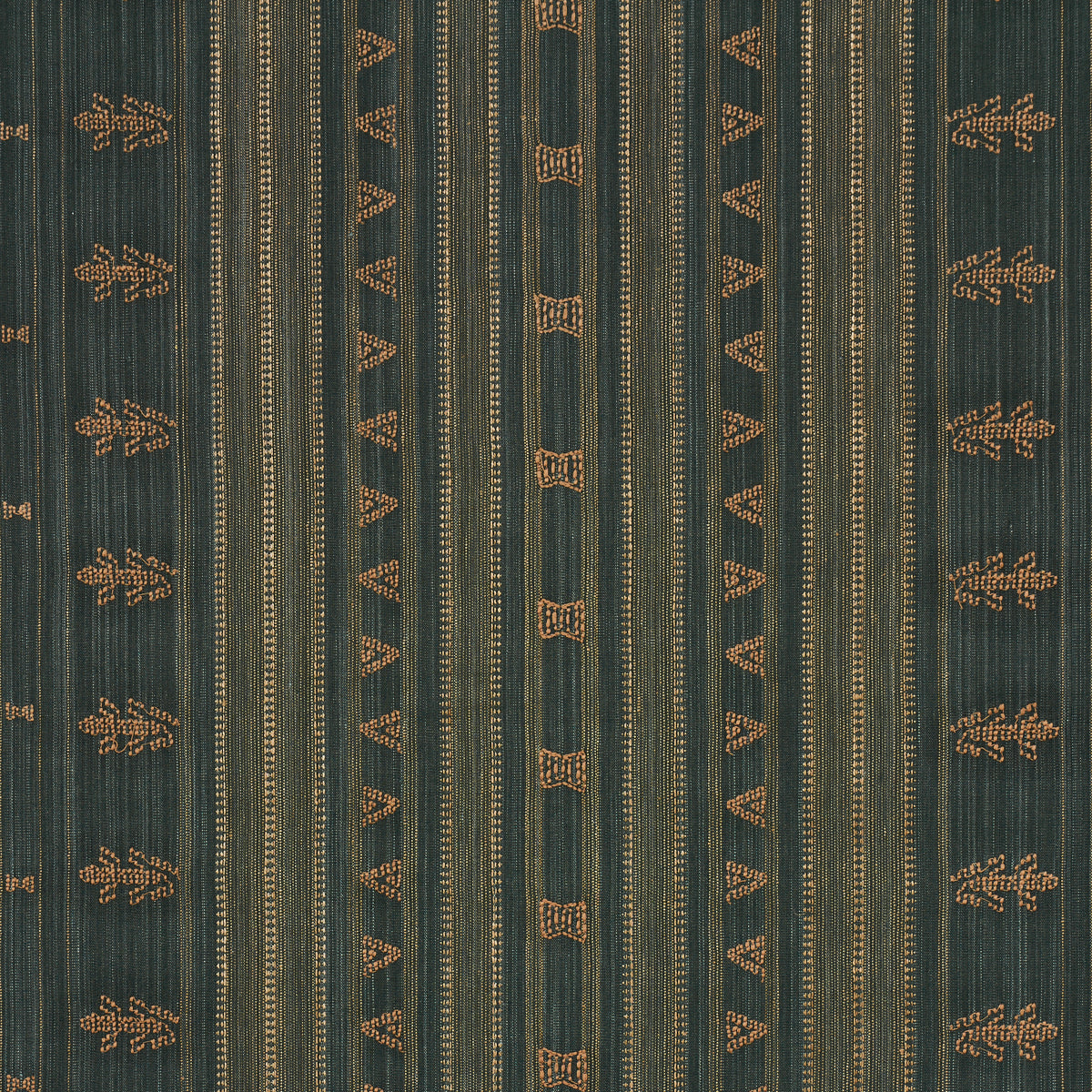 Schumacher | Nima Embroidered Cotton Linen fabric - 84061