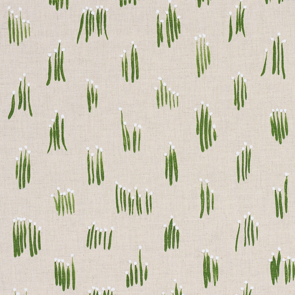 Schumacher | Meadow Button Hand Embroidery fabric - 84391