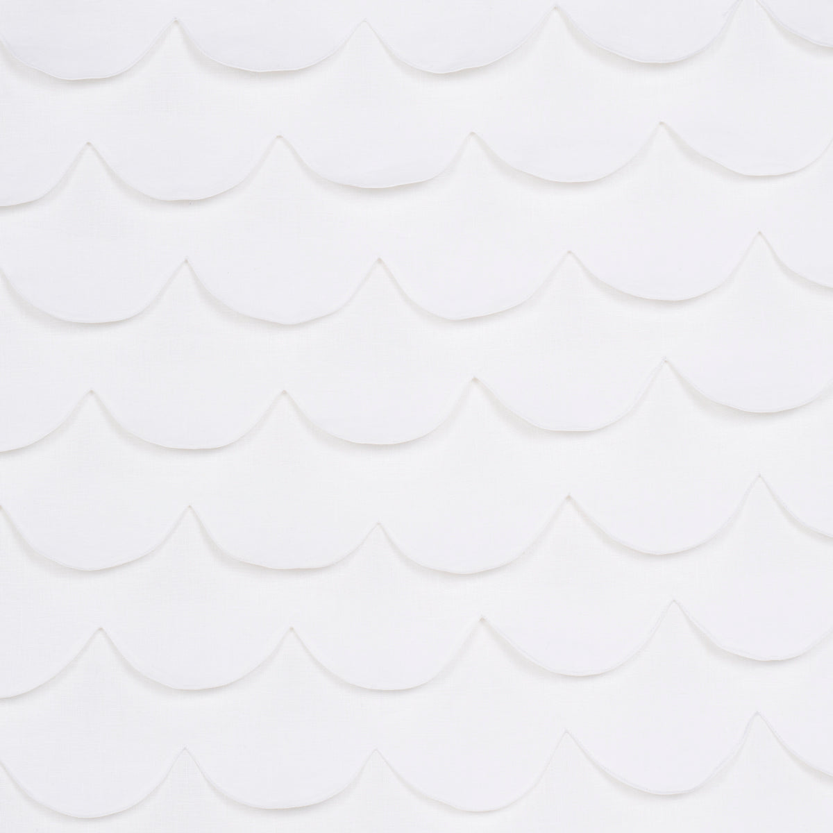 Schumacher | Prep School Hand Pieced Scallop fabric - 84400