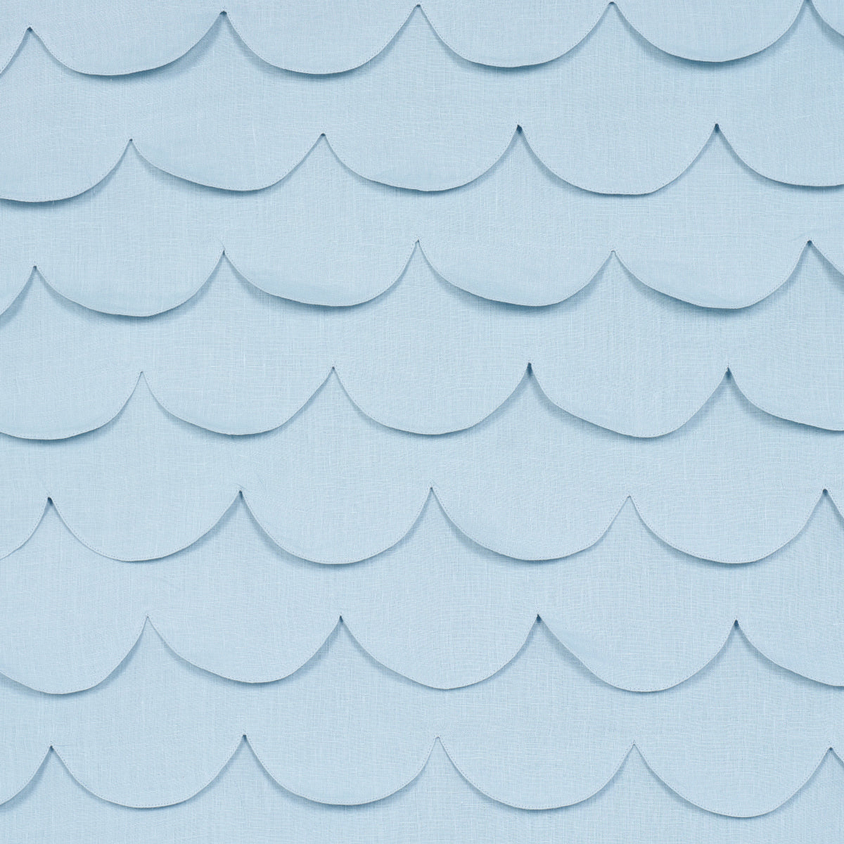 Schumacher | Prep School Hand Pieced Scallop fabric - 84401