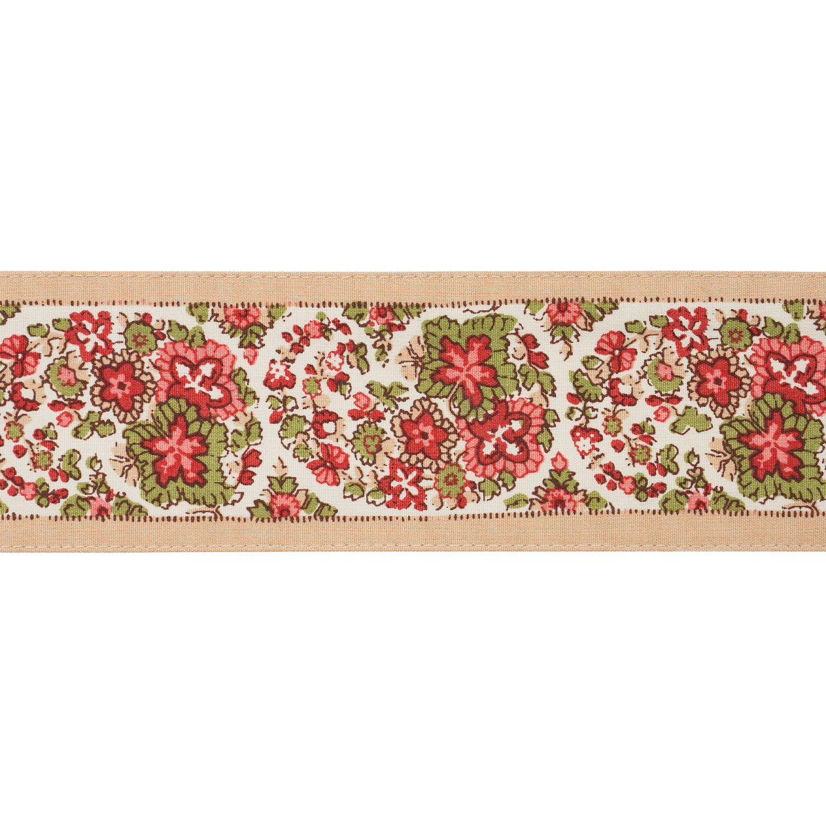 Schumacher | Ines Paisley Trim fabric - 84442