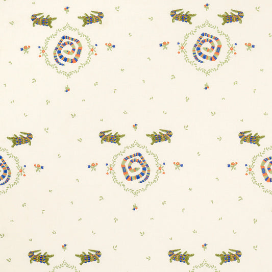Schumacher | Reptilia Embroidery fabric - 84540