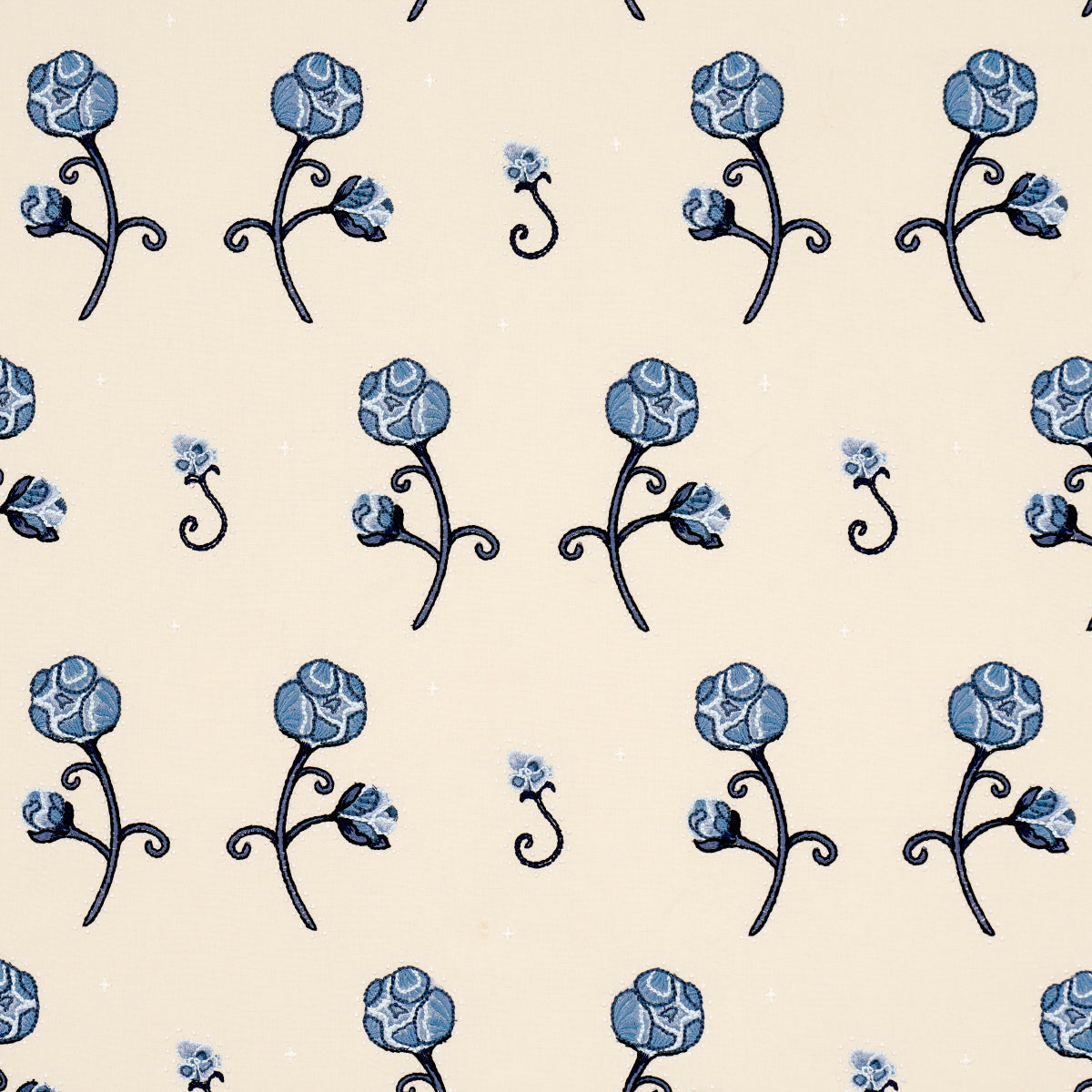 Schumacher | Rhinestone Cowboy Embroidery fabric - 84551
