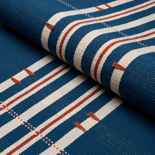 Schumacher | Remmy Hand Woven Stripe fabric - 84780