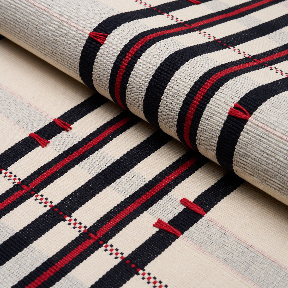 Schumacher | Remmy Hand Woven Stripe fabric - 84782