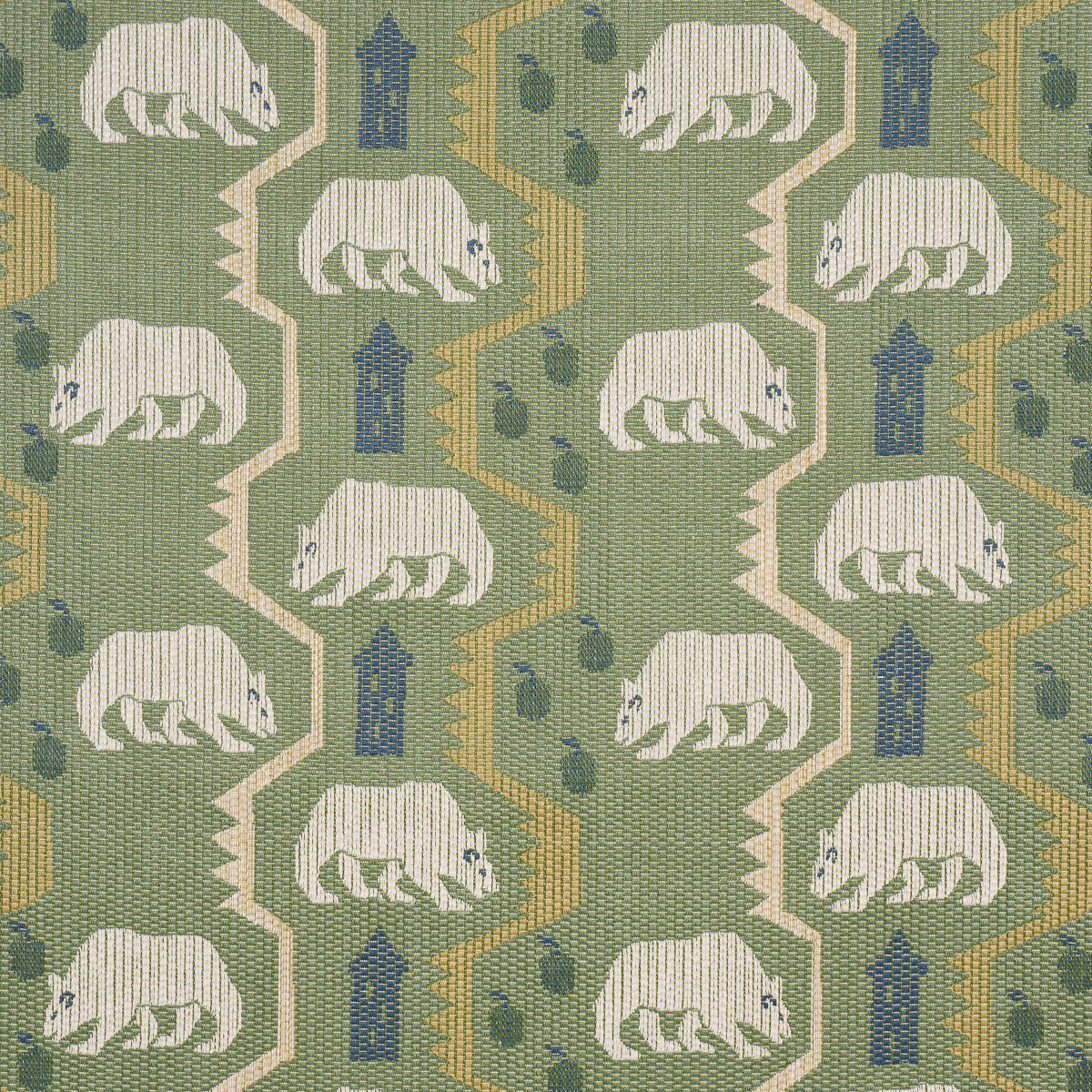 Schumacher | Bear Brigade fabric - 84981