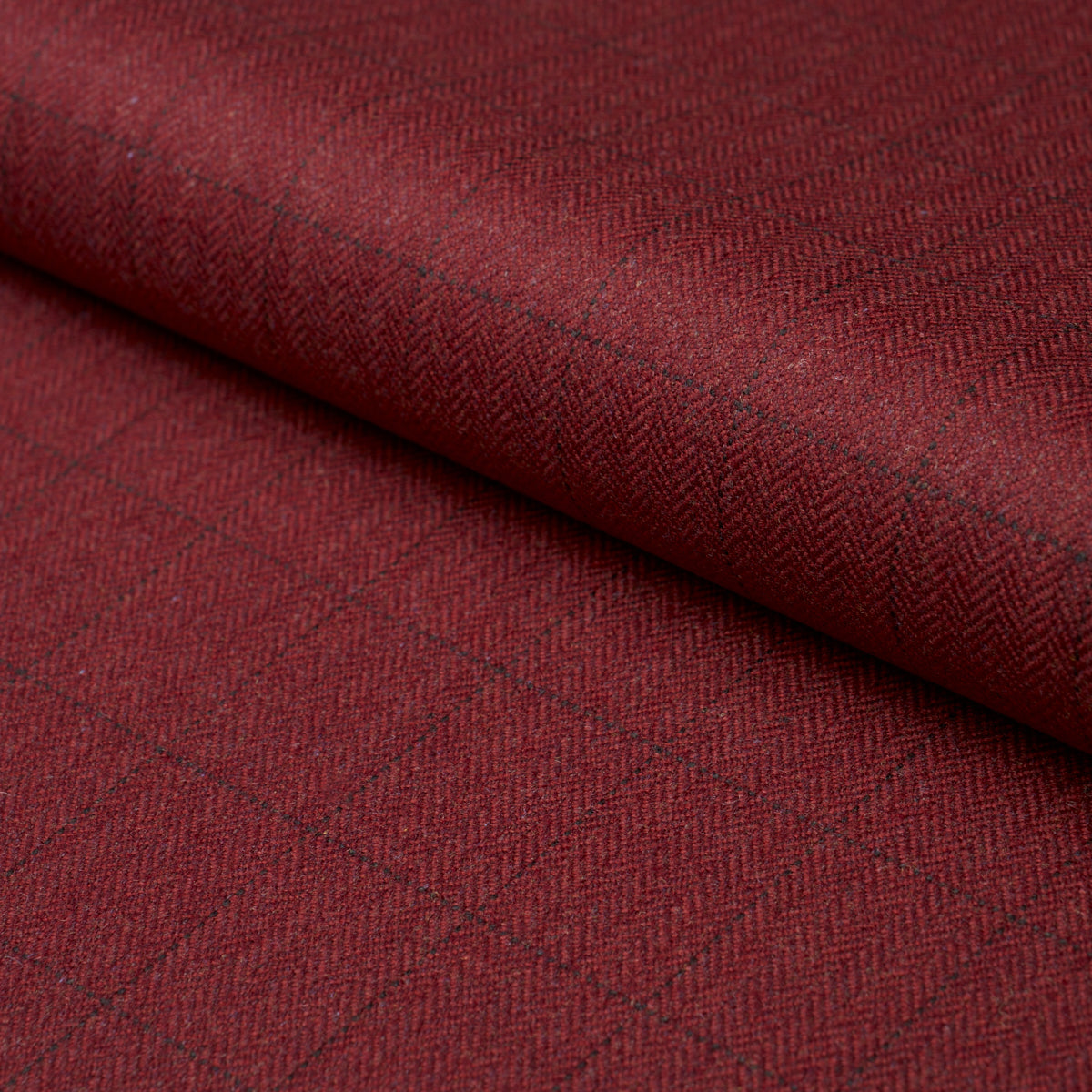 Schumacher | Thompson Merino Windowpane fabric - 85293