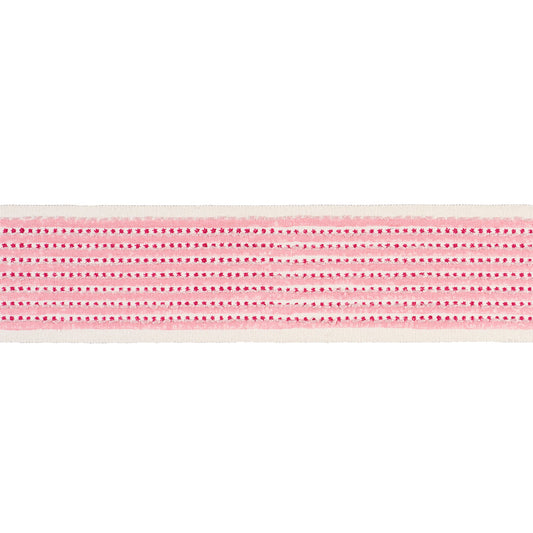 Schumacher | Stripe & Dot Hand Block Trim fabric - 85420