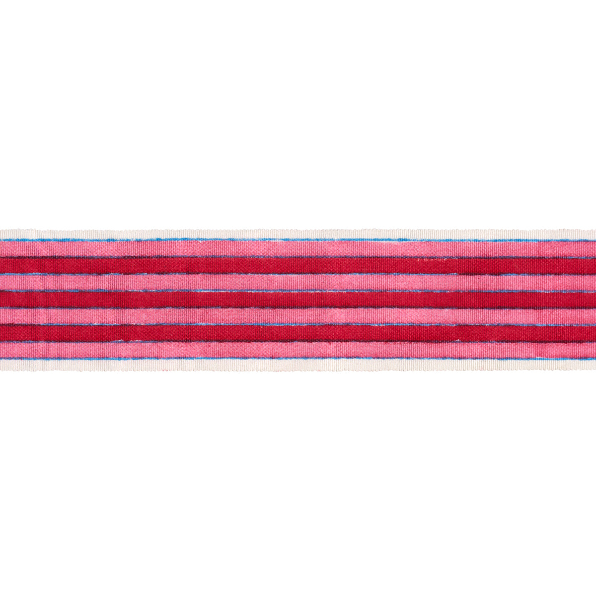 Schumacher | Arya Stripe Hand Block Trim fabric - 85430
