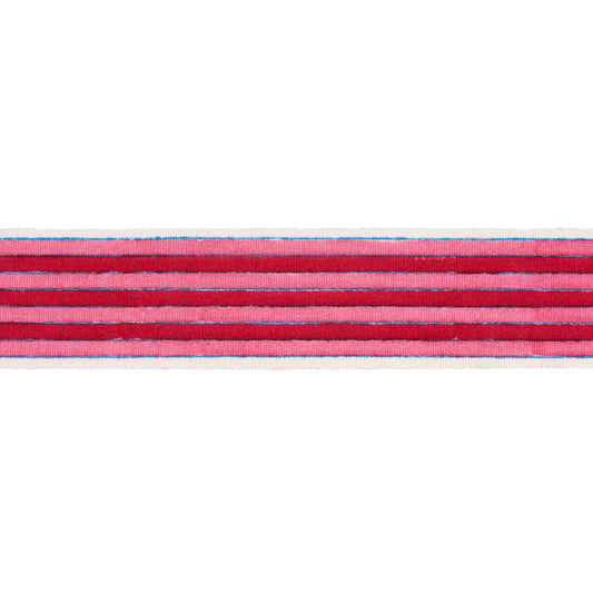 Schumacher | Arya Stripe Hand Block Trim fabric - 85430