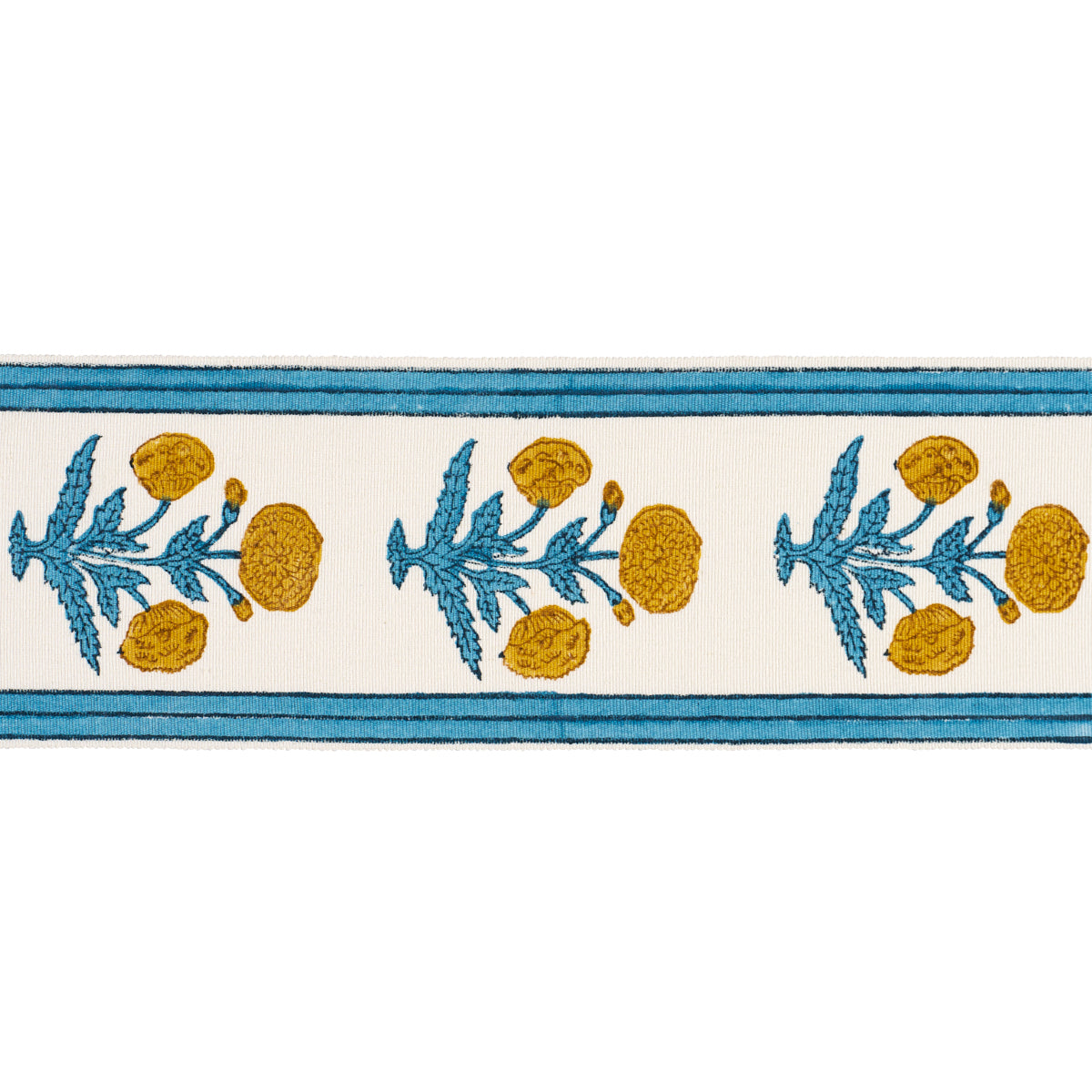 Schumacher | Poppy Hand Block Trim fabric - 85440