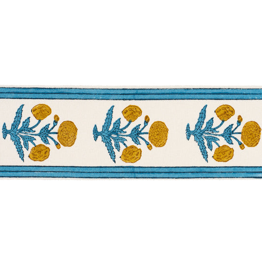 Schumacher | Poppy Hand Block Trim fabric - 85440