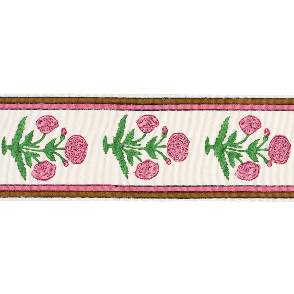 Schumacher | Poppy Hand Block Trim fabric - 85441