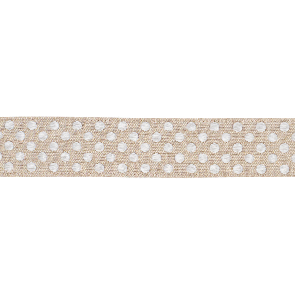 Schumacher | Dotted Embroidered Tape fabric - 86290