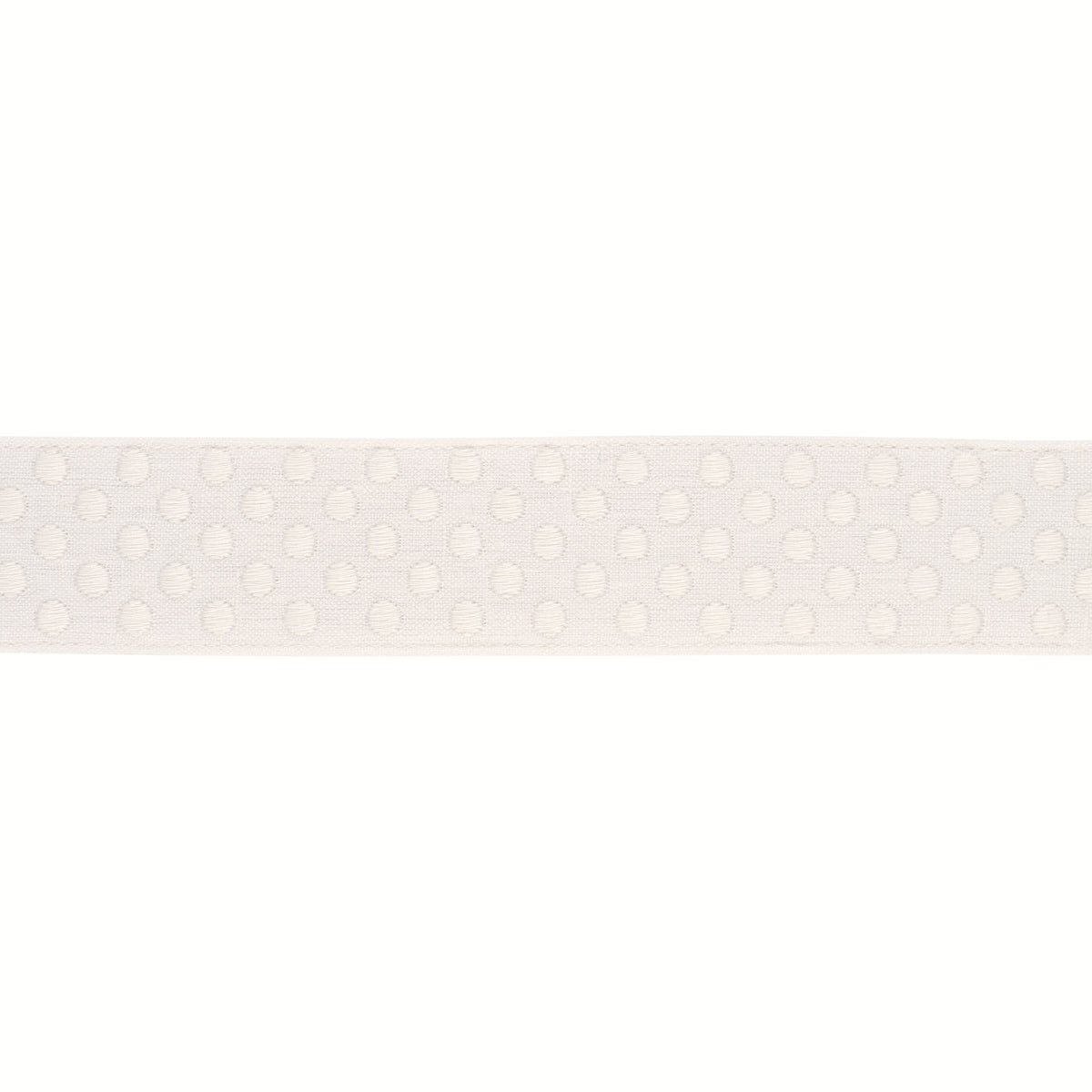 Schumacher | Dotted Embroidered Tape fabric - 86291