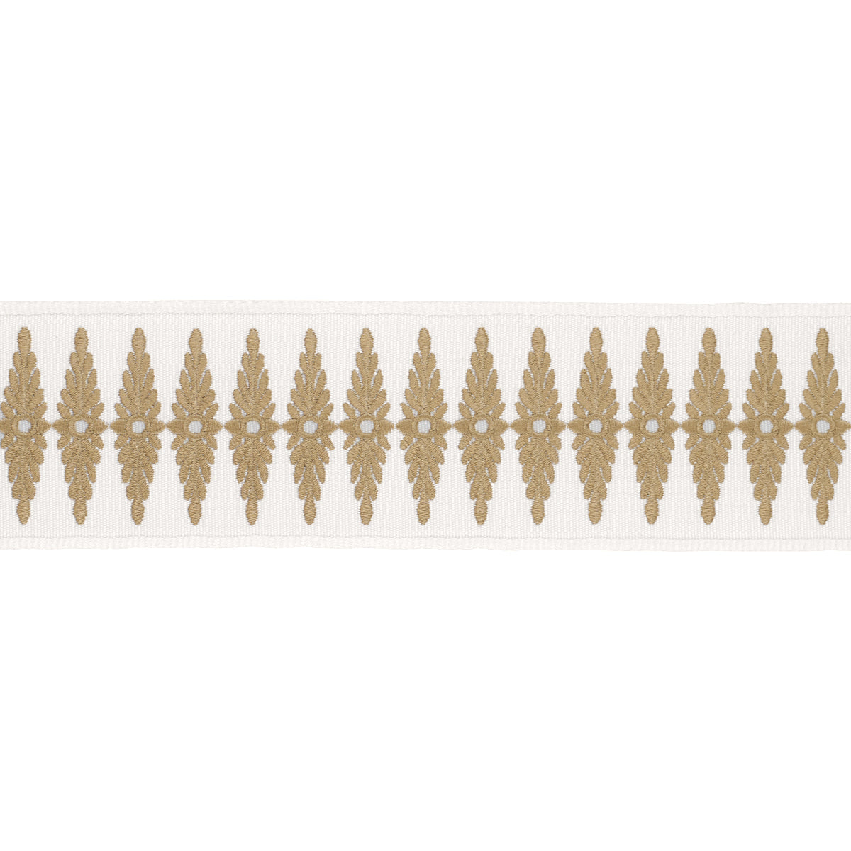 Schumacher | Genevieve Embroidered Tape fabric - 86321