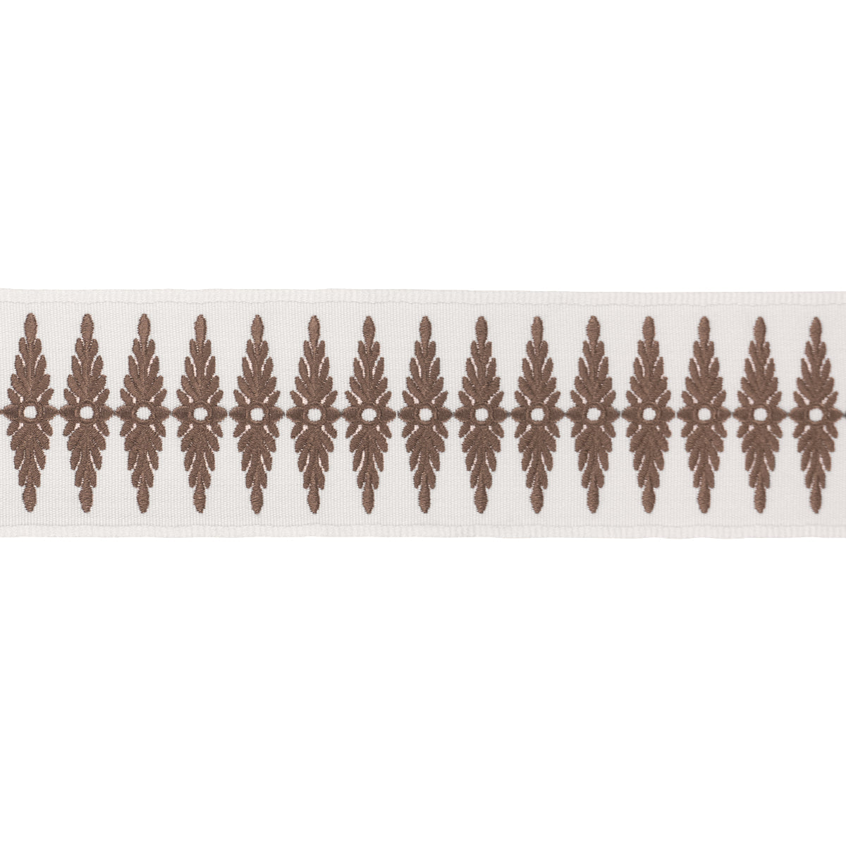 Schumacher | Genevieve Embroidered Tape fabric - 86323