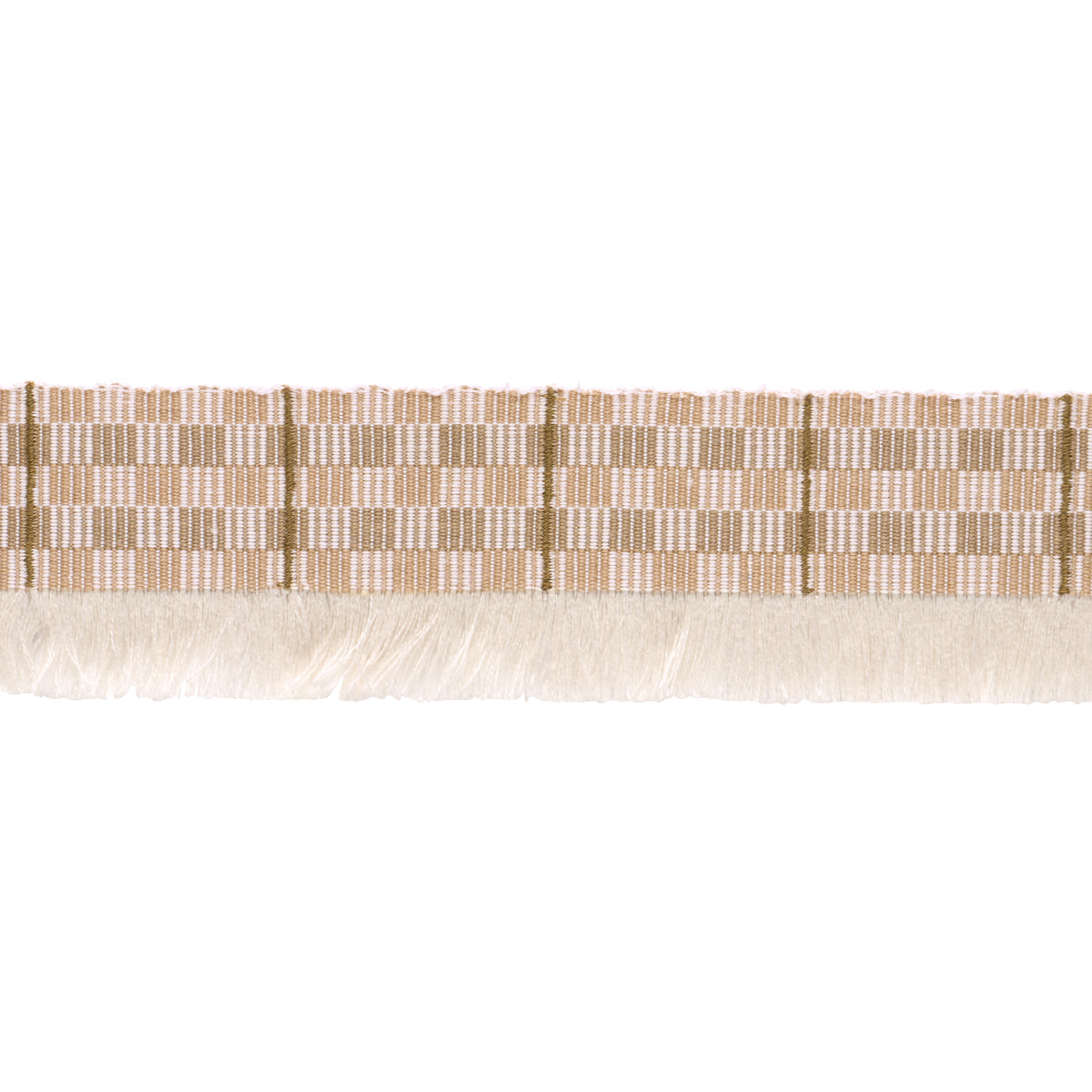 Schumacher | Skyline Plaid Fringe fabric - 86860