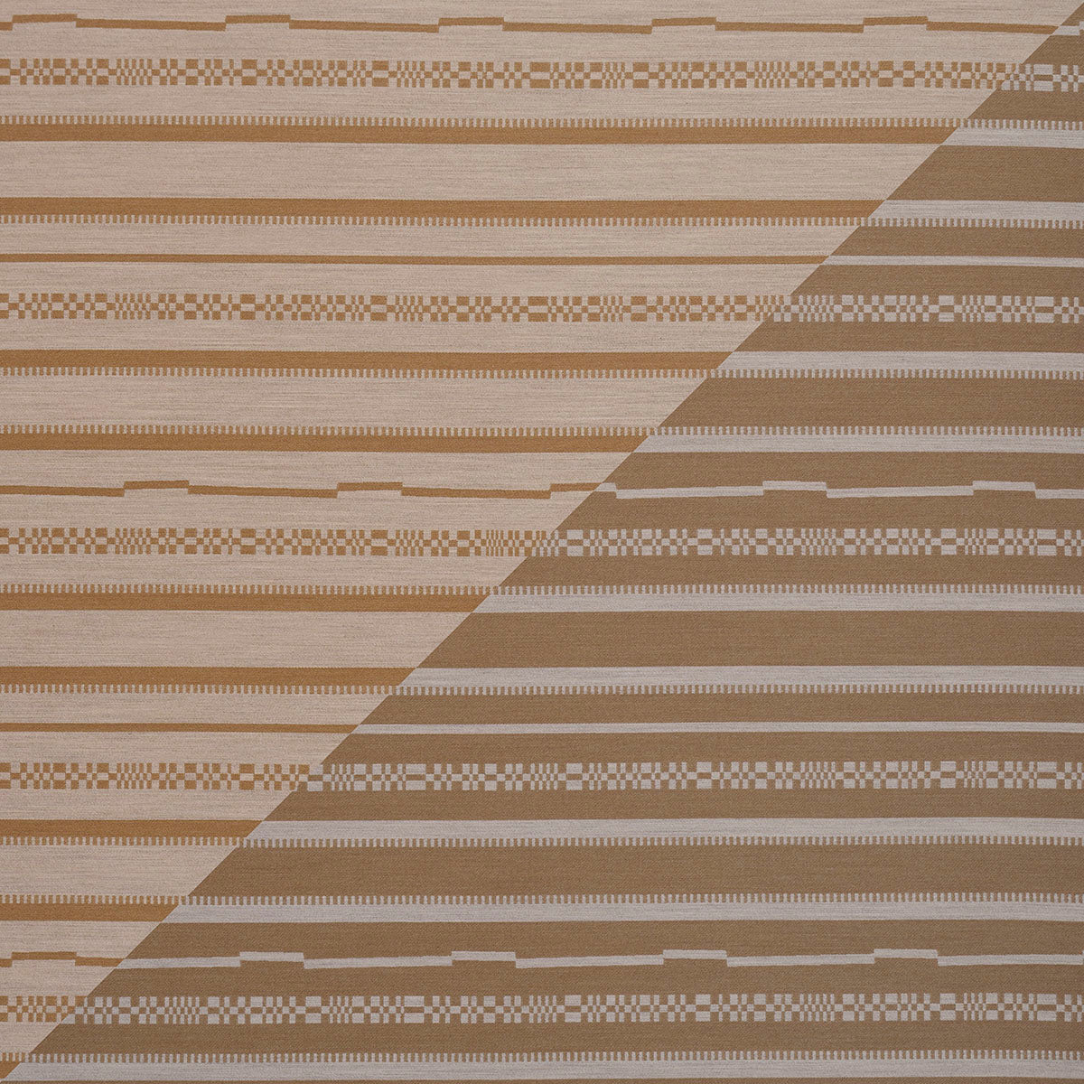 Schumacher | Skyline Stripes Reversible fabric - 86871