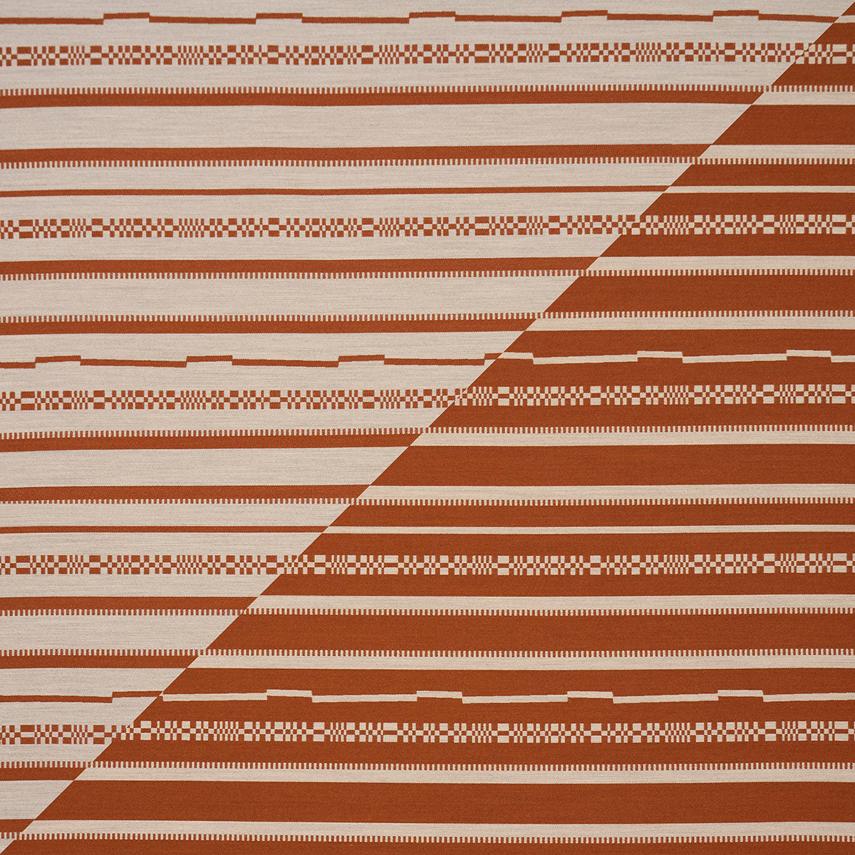 Schumacher | Skyline Stripes Reversible fabric - 86872