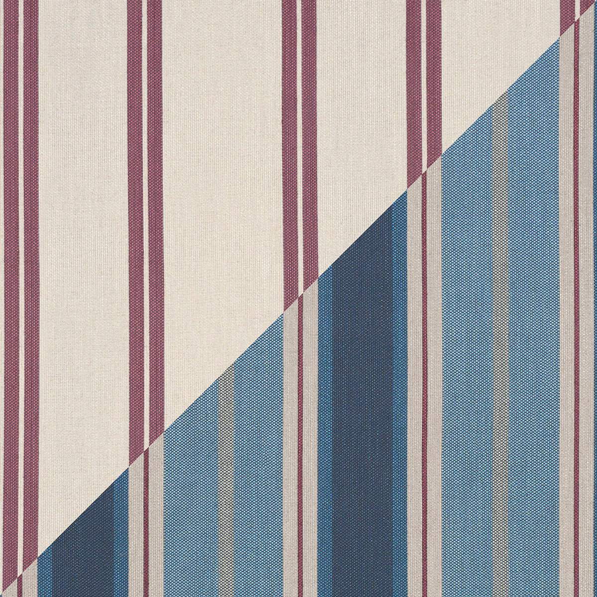 Schumacher | Double Face Stripes fabric - 86882