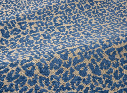 Pierre Frey Leopard Chenille - Royal