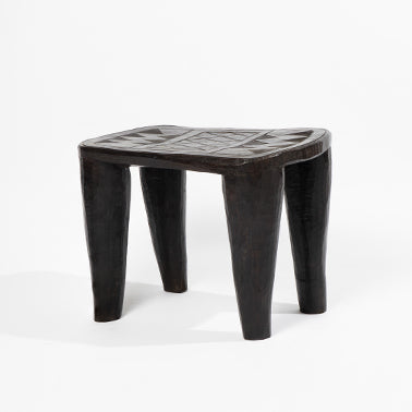 de Le Cuona | African Engraved Table No.6 – Brown