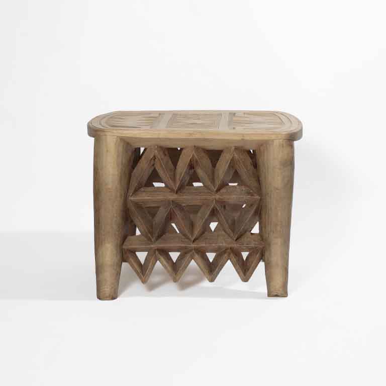 de Le Cuona | African Engraved Table XXL No.1 – Natural