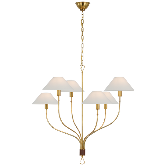 Visual Comfort | Griffin Large Staggered Tail Chandelier