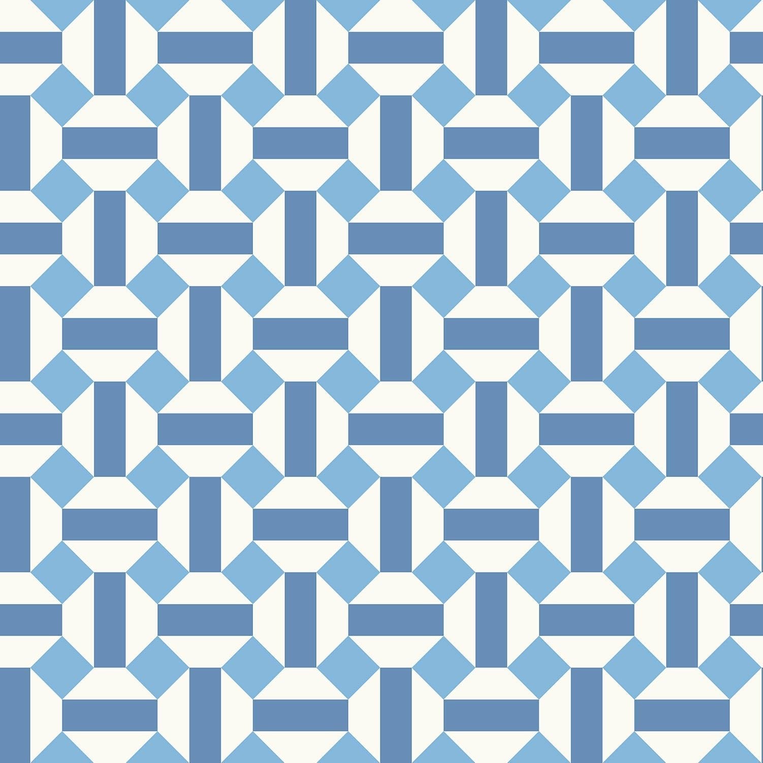 Cole & Son Alicatado - Hyacinth on Chalk