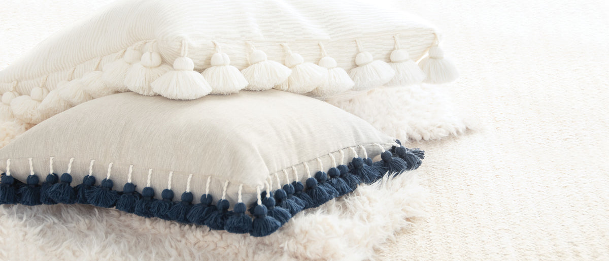 Samuel and Sons Positano Jumbo Tassel Fringe — scenography