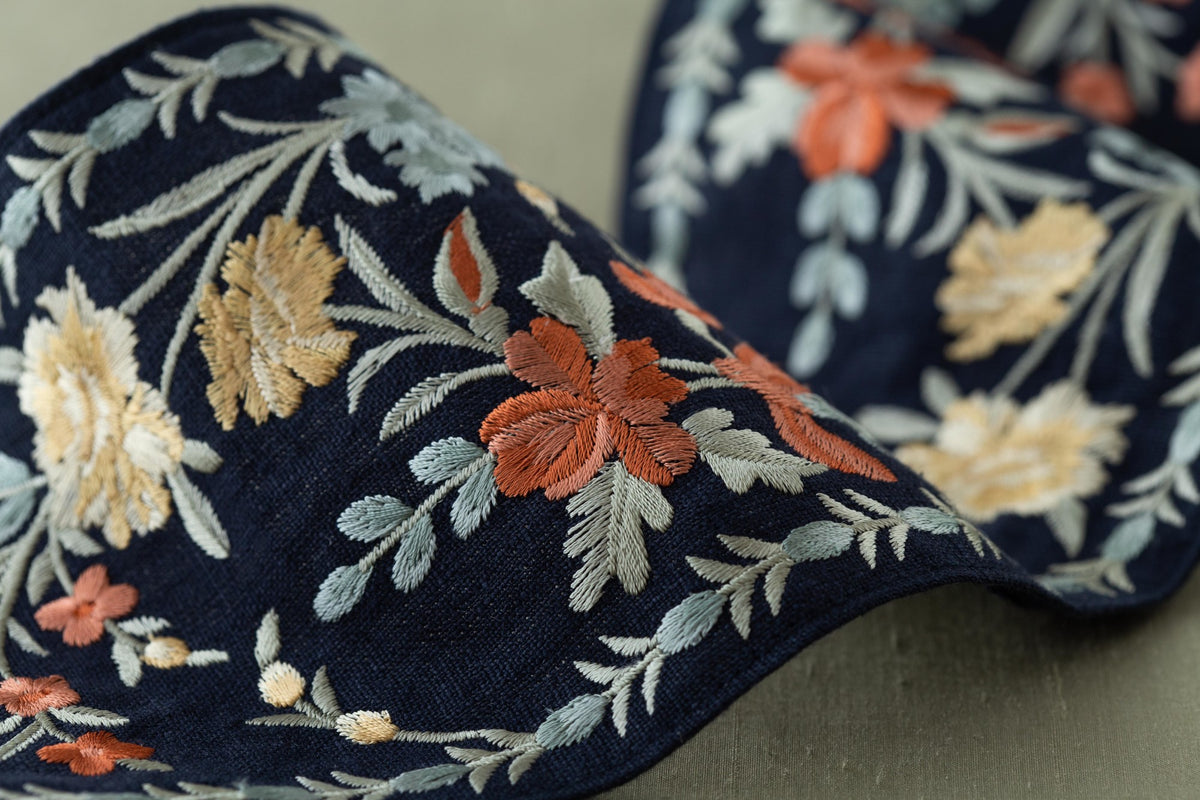 Samuel and Sons Antoinette Embroidered Border — scenography