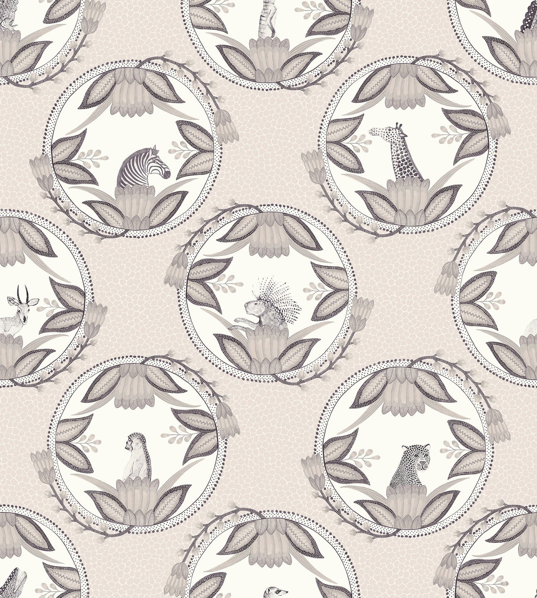 Cole & Son Ardmore Cameos - Grey