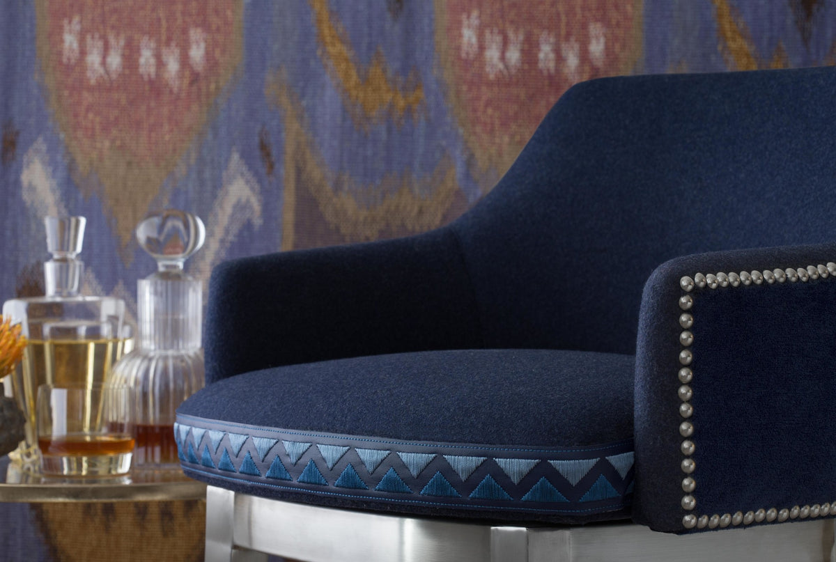 Samuel and Sons Pyramid Embroidered Border — scenography