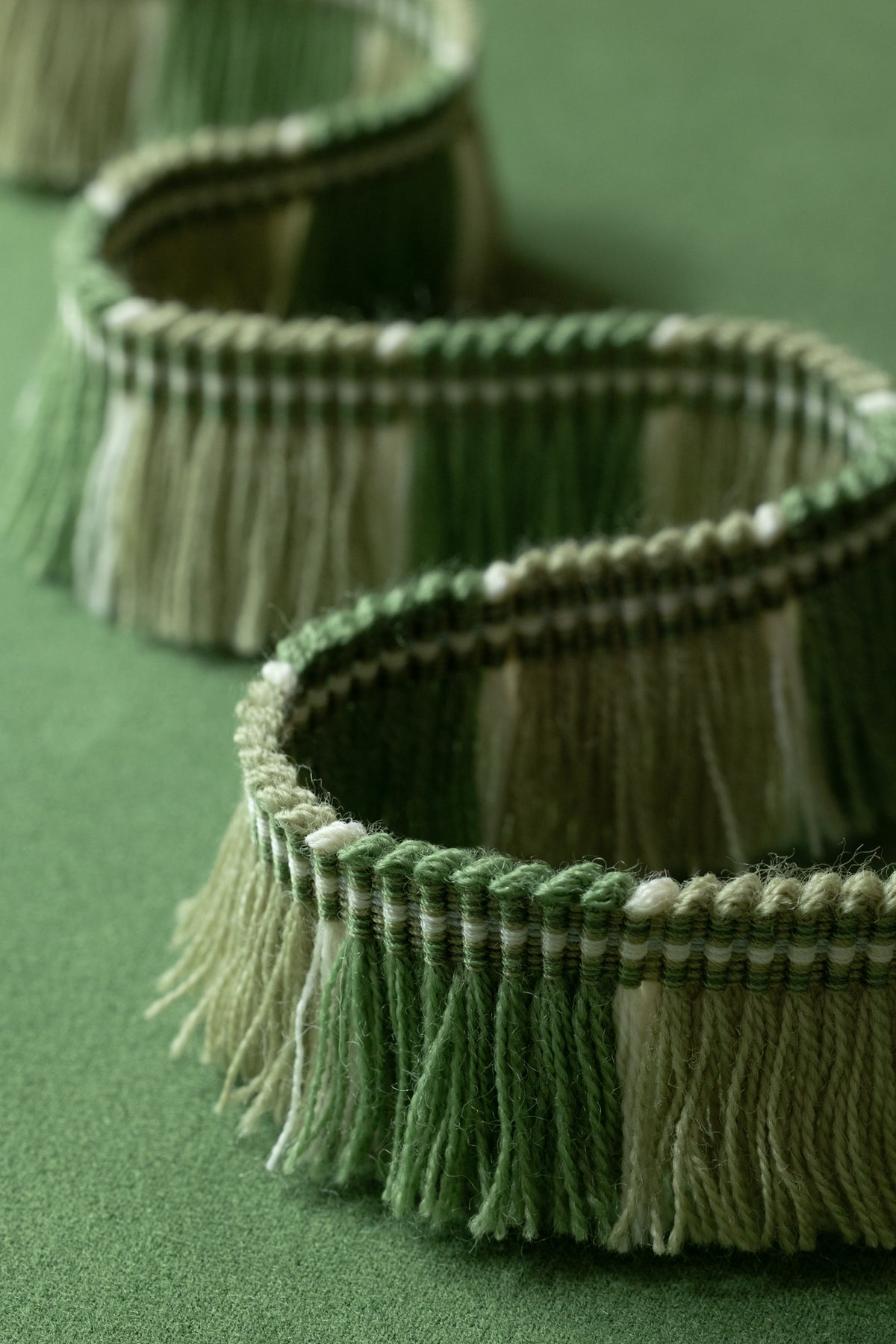 Samuel and Sons Ashton Blocked Fringe — scenography