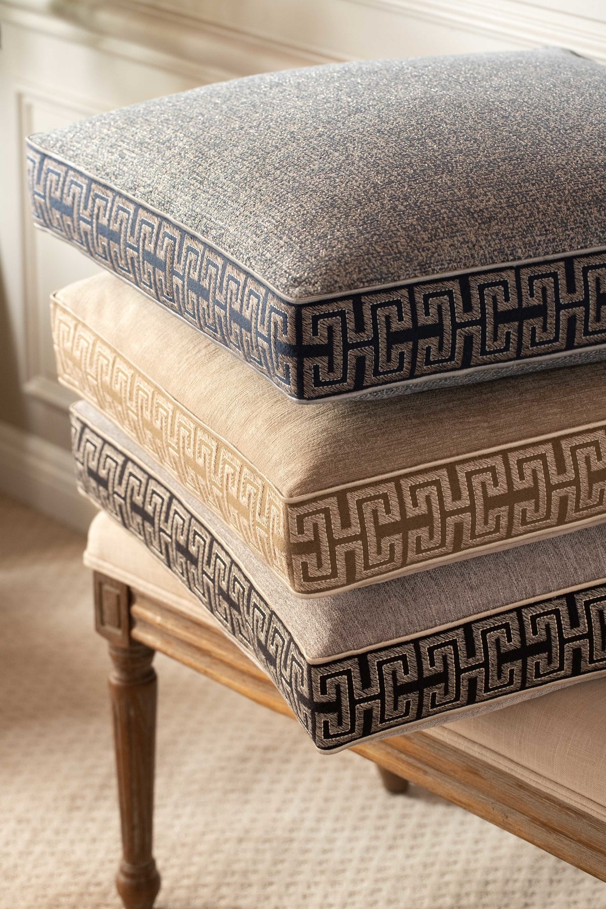Samuel and Sons Athina Embroidered Border — scenography