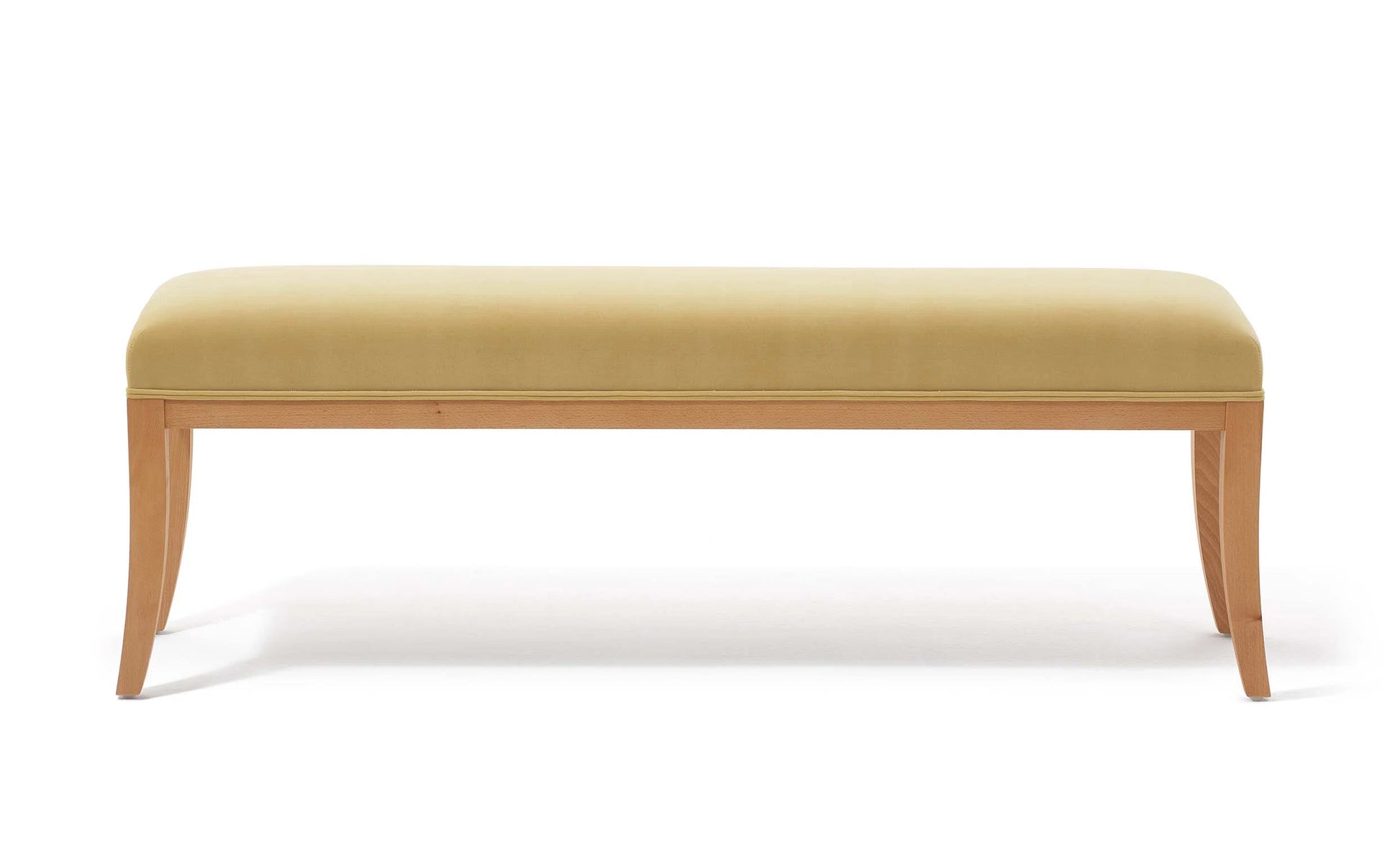 Pierre Frey Amandine - Stained beech, water-based varnish with Double piping - Stretched fabric