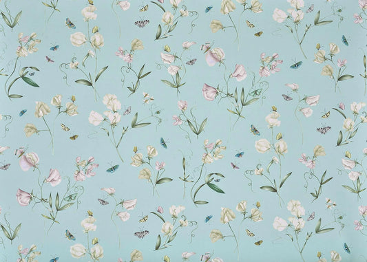 Pierre Frey Les Pois De Senteur - Ciel