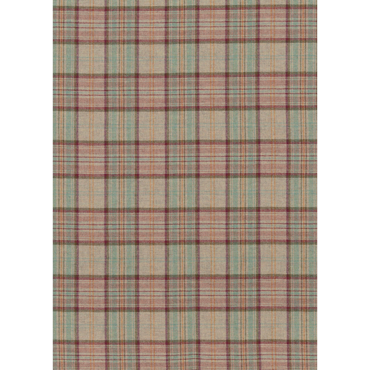 GP & J Baker | Victoria Plaid fabric - Quartz