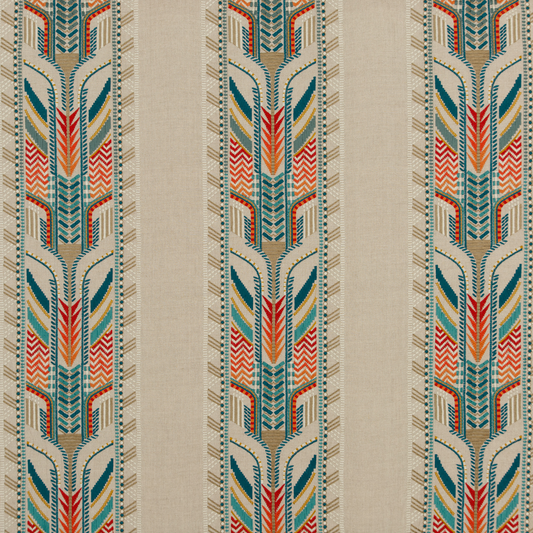 GP & J Baker | Trebizond fabric - Teal