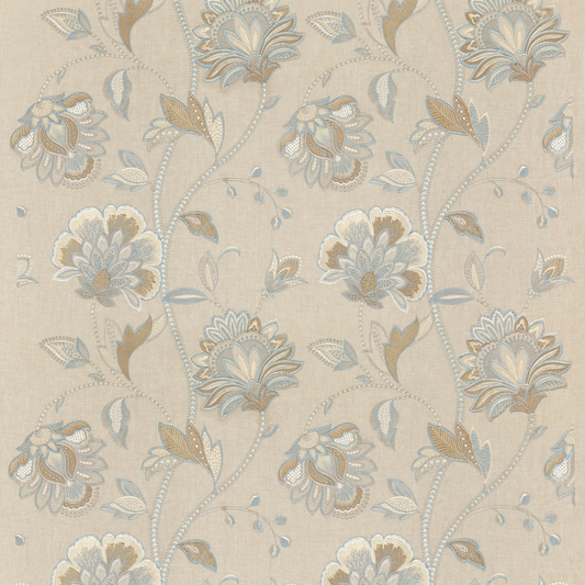 GP & J Baker | Ormesby fabric - Soft Blue