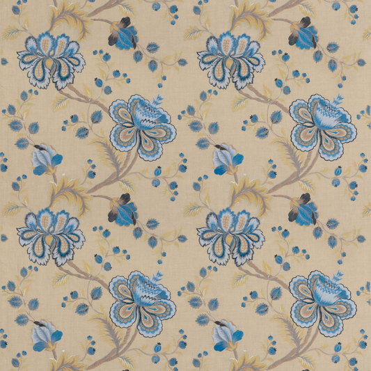 GP & J Baker | Elvington fabric - Indigo