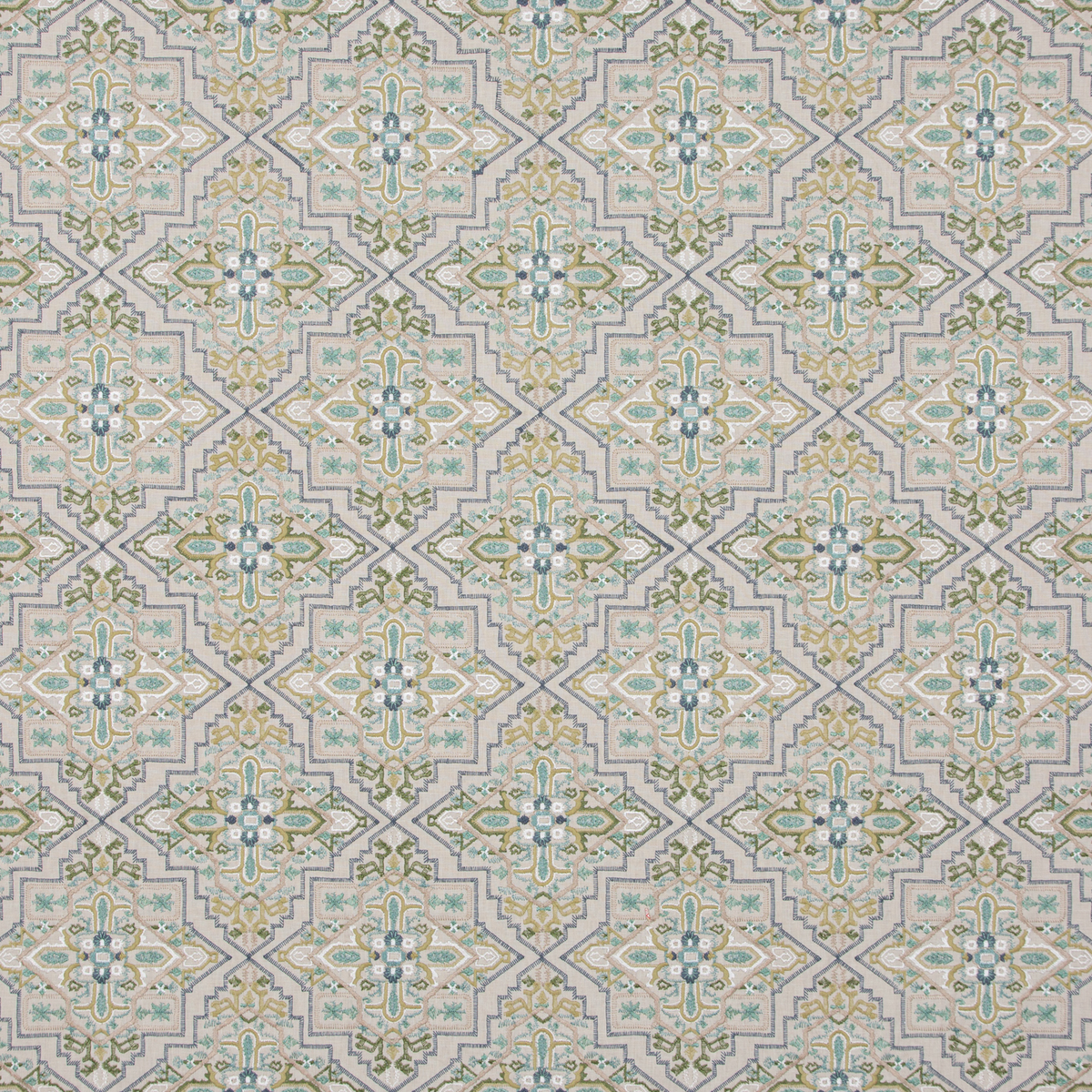 GP & J Baker | Benaki fabric - Aqua