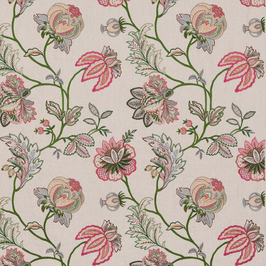GP & J Baker | Agra fabric - Fuchsia