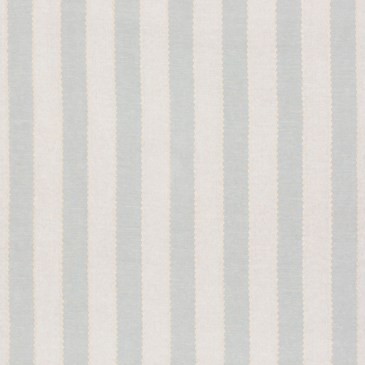 GP & J Baker | Ashmore Stripe fabric - Aqua