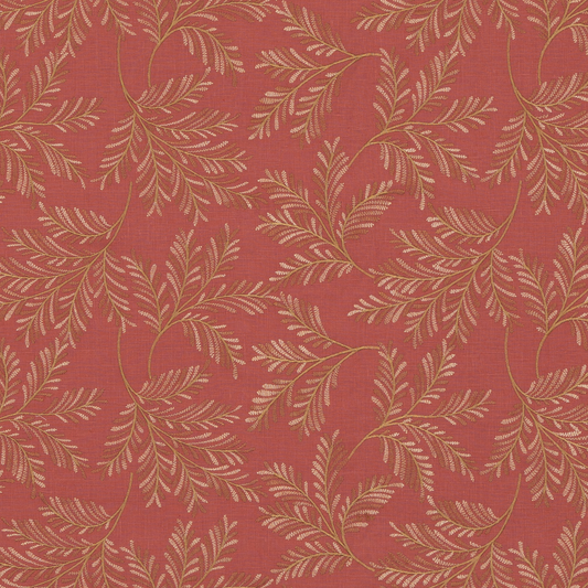 GP & J Baker | Chelsea Fern fabric - Red
