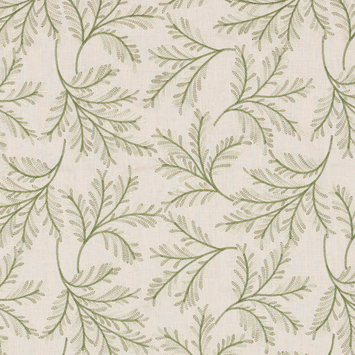 GP & J Baker | Chelsea Fern fabric - Green