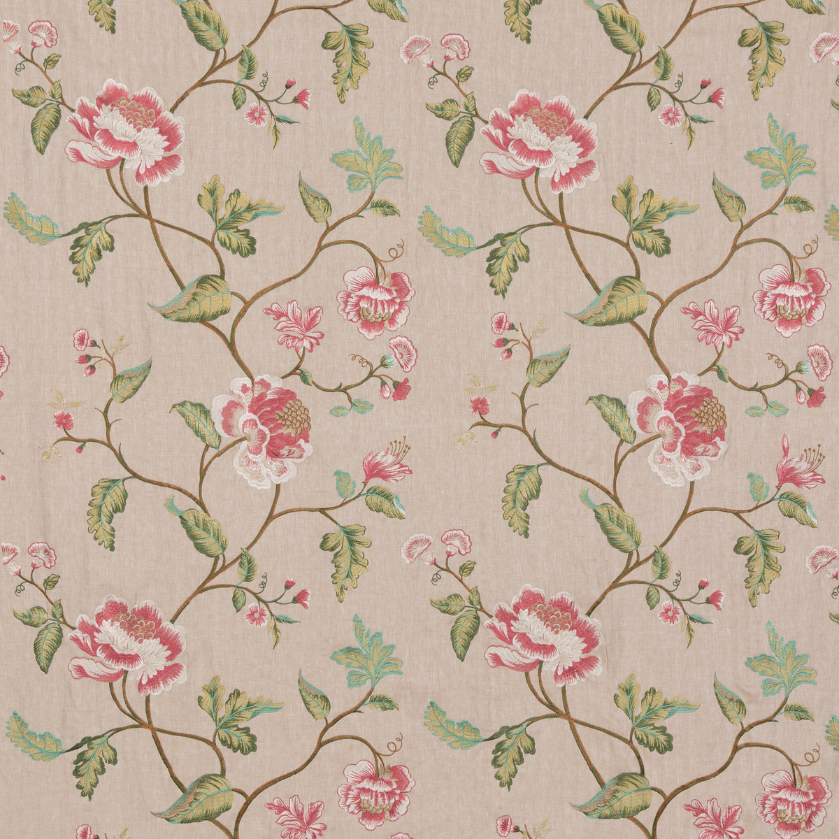 GP & J Baker | Lavenham fabric - Rose